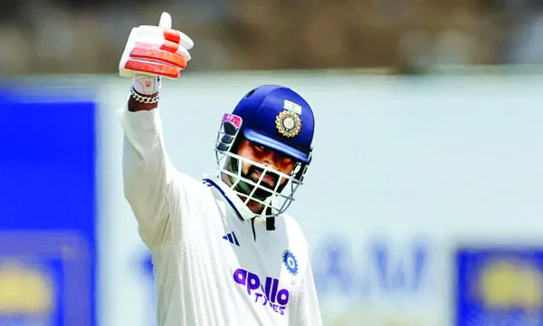 পন্তের রেকর্ডের ম্যাচে বিপদে শ্রীলঙ্কা