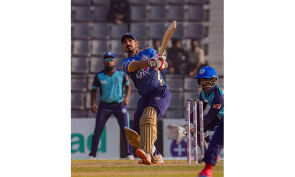 নাসিরের ধামাকা ইনিংসে নোয়াখালীর পঞ্চম হার