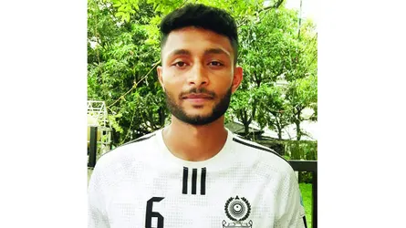 জাতীয় ফুটবল দলের নতুন মুখ শান্ত