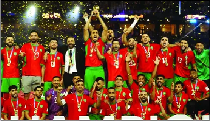 আরব কাপের শিরোপা জিতল মরক্কো