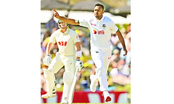 ম্যাকাই টেস্ট জমিয়ে রাখলেন শরিফুল