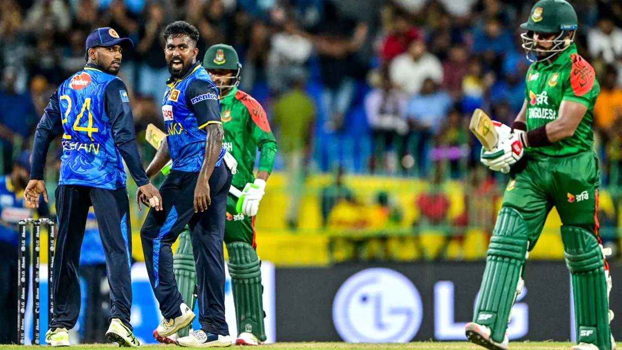 হঠাৎ ঝড়ে বিধ্বস্ত বাংলাদেশ, শ্রীলঙ্কার সাথে অবিশ্বাস্য হার