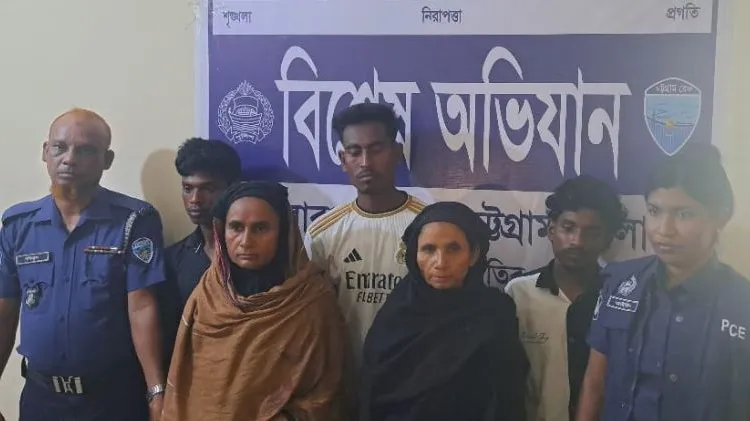 স্ত্রীর সহযোগীতায় স্বামীকে হত্যা, গ্রেফতার ৫