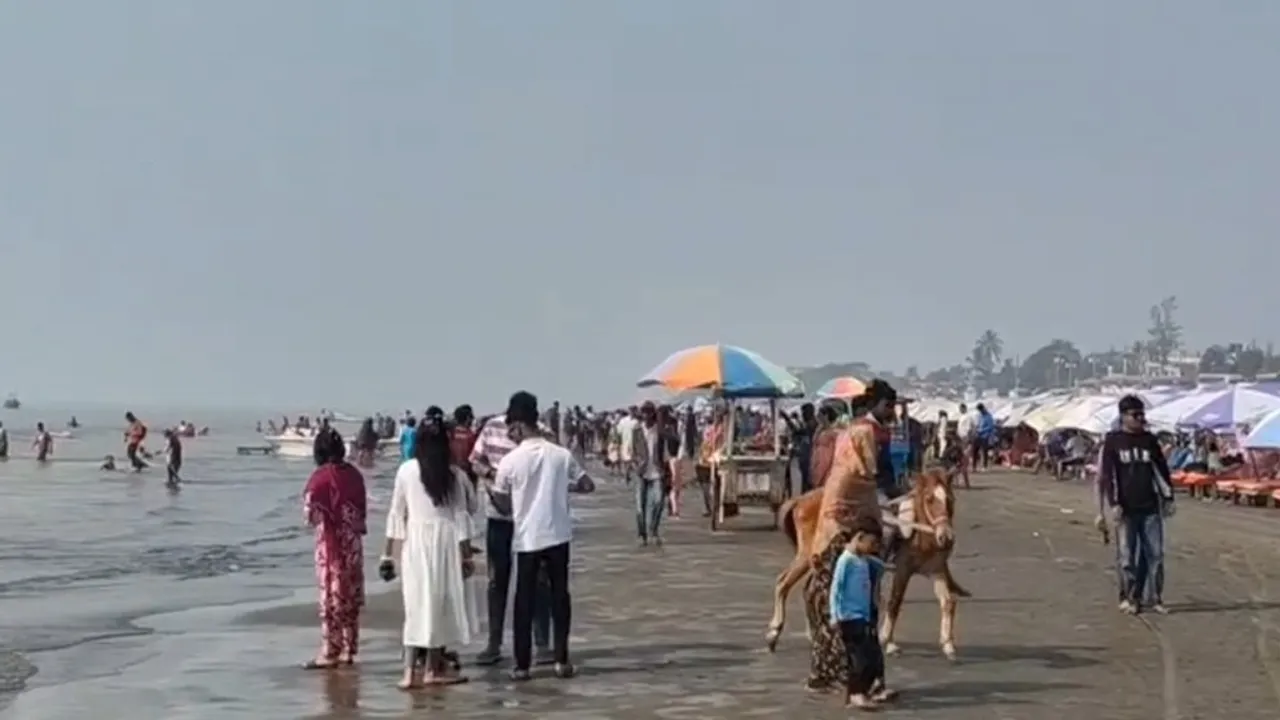 টানা ছুটিতে কুয়াকাটায় পর্যটকের ঢল নামার প্রত্যাশা