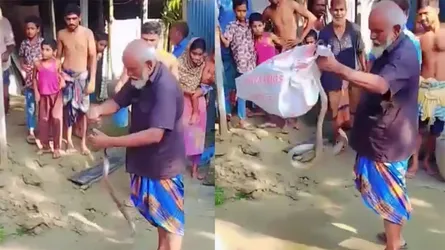 কুড়িগ্রামে সাপের কামড়ে সাপুড়ের মৃত্যু