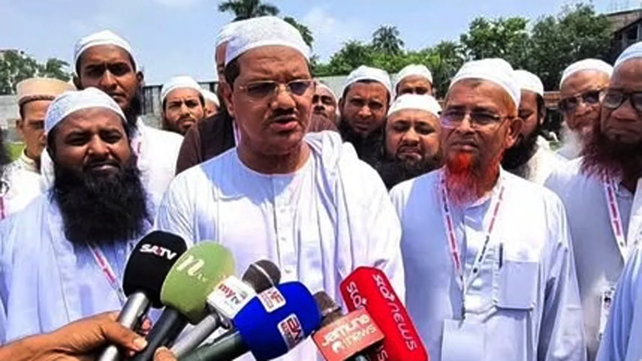 বিএনপি শরিয়াবিরোধী আইন থেকে ফিরে না এলে আন্দোলন