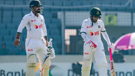 মুশফিকের পর লিটনের সেঞ্চুরি, বড় সংগ্রহের পথে বাংলাদেশ