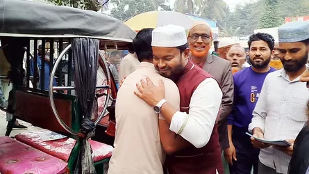 নড়াইল-২ আসনে জামায়াত প্রার্থী বাচ্চুর গণসংযোগ