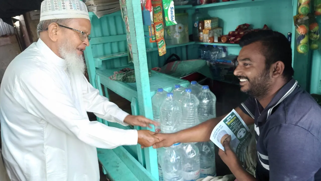 মুন্সীগঞ্জে জামায়াত প্রার্থী প্রফেসর ইউসুফের গণসংযোগ