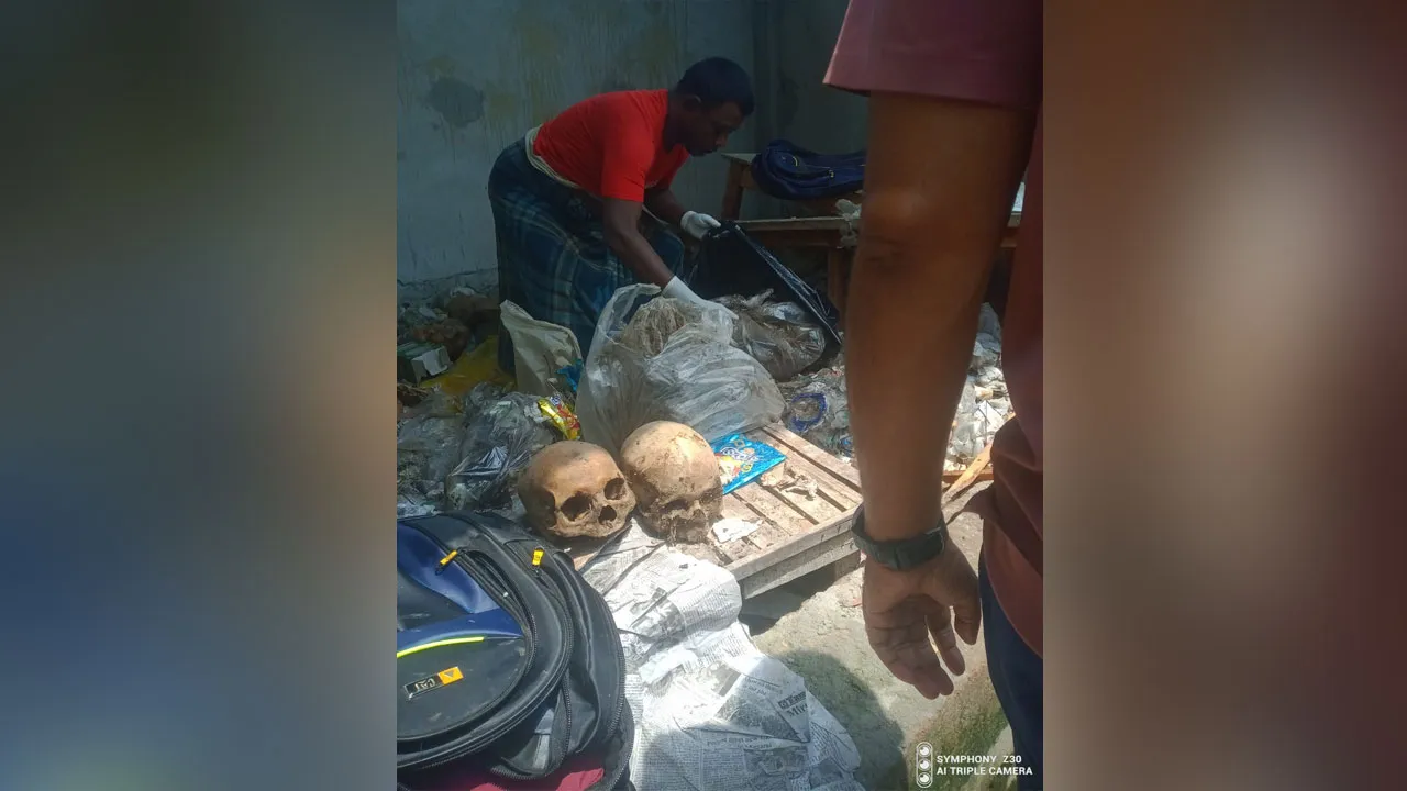 দেওয়ানগঞ্জে ২ বস্তা ভর্তি মানুষের মাথার খুলি উদ্ধার