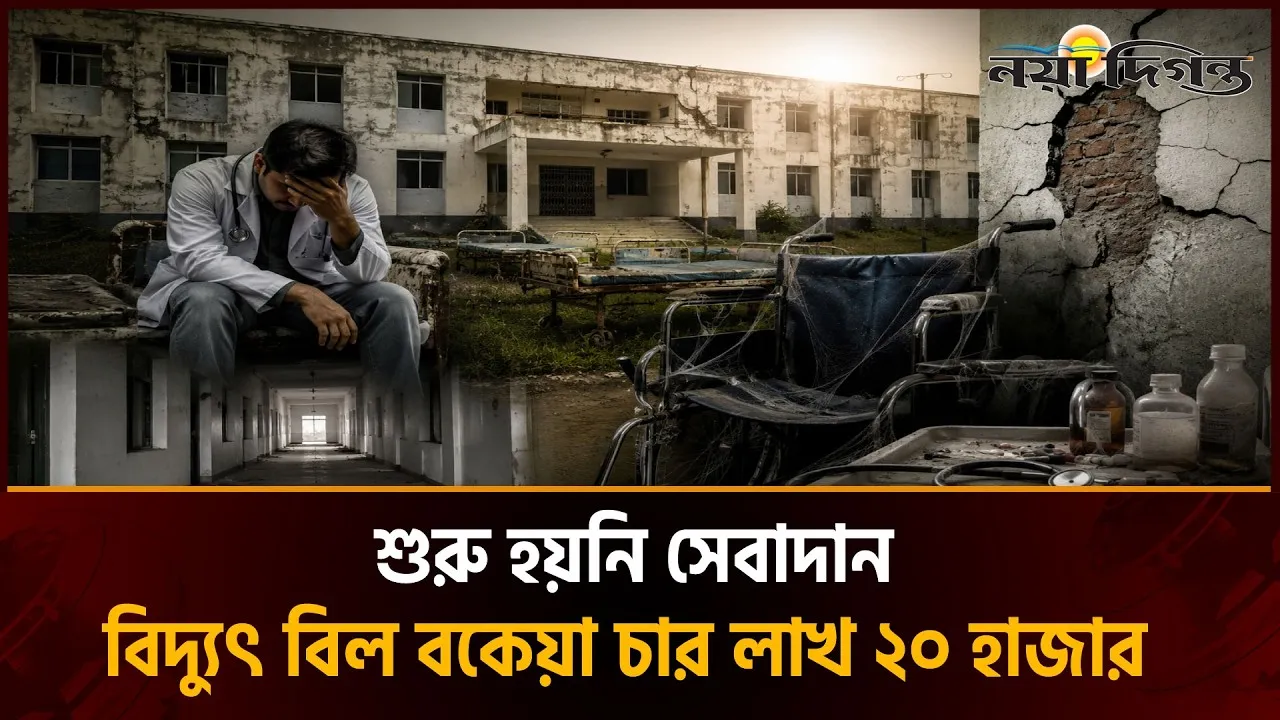 কুমিল্লায় শুরু হয়নি হাসপাতালের চিকিৎসা, খসে পড়ছে পলেস্তারা