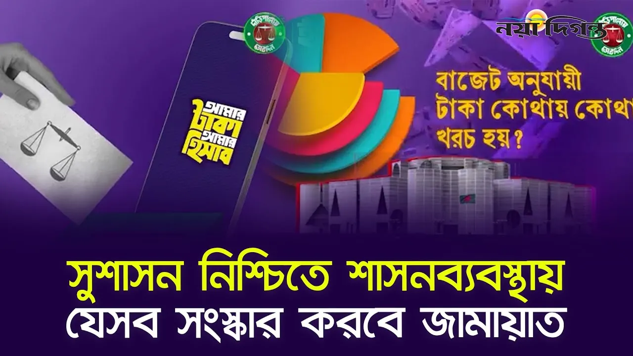 রাজনৈতিক ব্যবস্থার আমূল পরিবর্তনের অঙ্গীকার জামায়াতের
