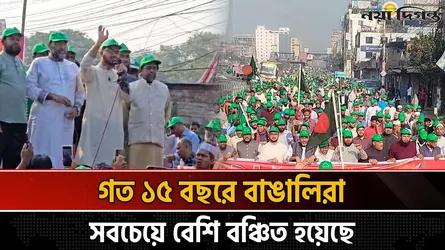 মহান বিজয় দিবসে জামায়াতে ইসলামী গাজীপুর মহানগরীর বিজয় র‌্যালি