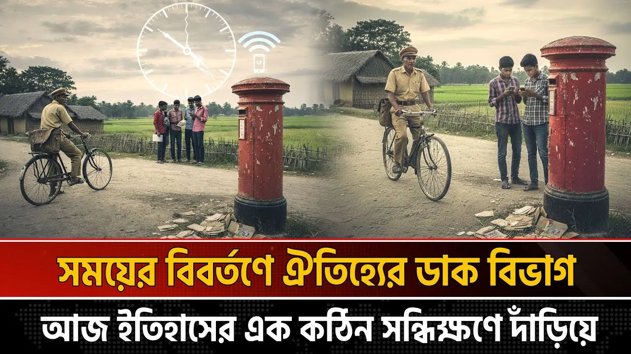 প্রযুক্তির যুগে কোণঠাসা ডাক বিভাগ, সঙ্কট, সম্ভাবনা ও রূপান্তরের সন্ধিক্ষণ