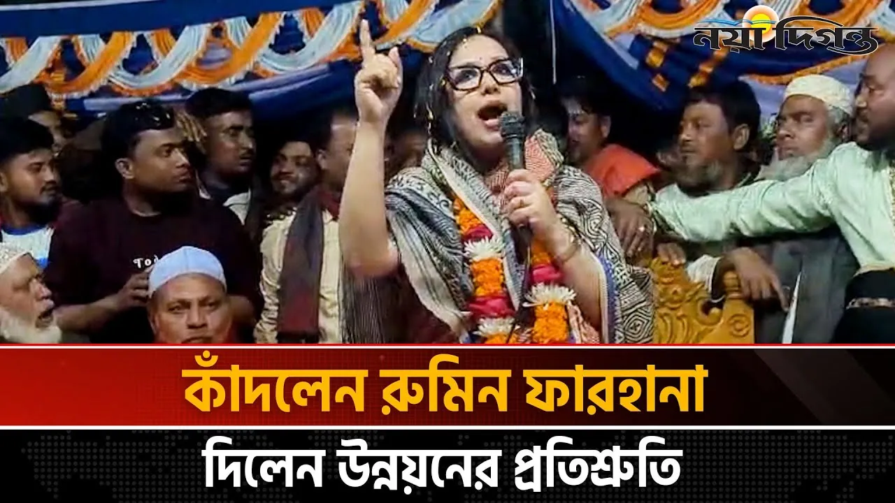 আমি কোনো দলের নয়, জনগণের এমপি হতে চাই  রুমিন ফারহানা