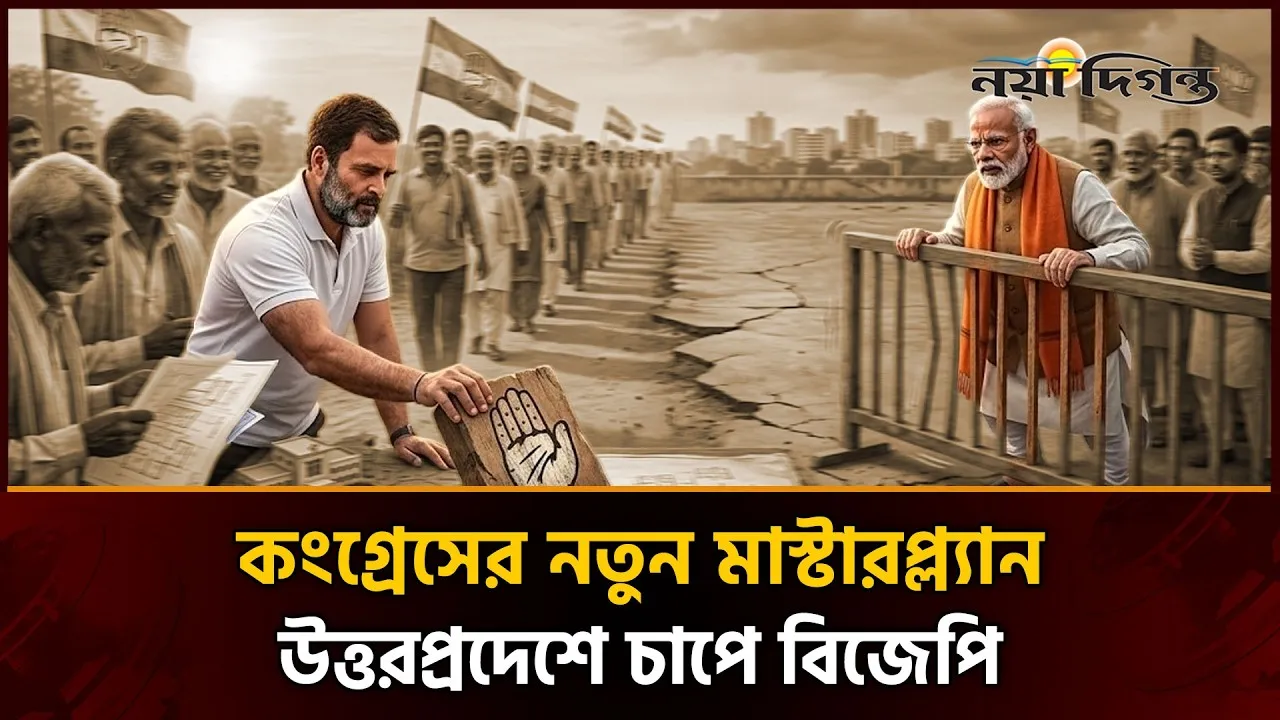 কংগ্রেসের নতুন কৌশল ll বিজেপি কি পারবে উত্তরপ্রদেশ ধরে রাখতে