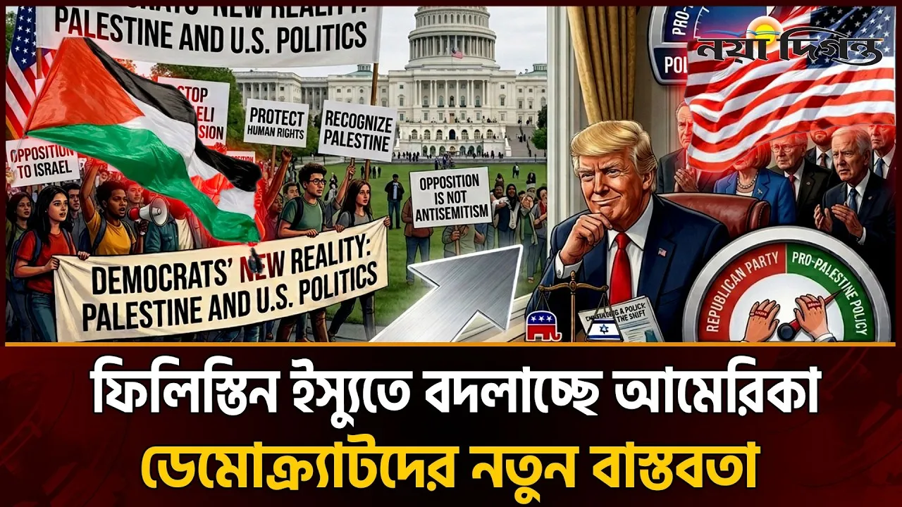 মার্কিন রাজনীতিতে ইসরাইল বিরোধী  শক্তির উত্থান, বদলাচ্ছে ক্ষমতার সমীকরণ