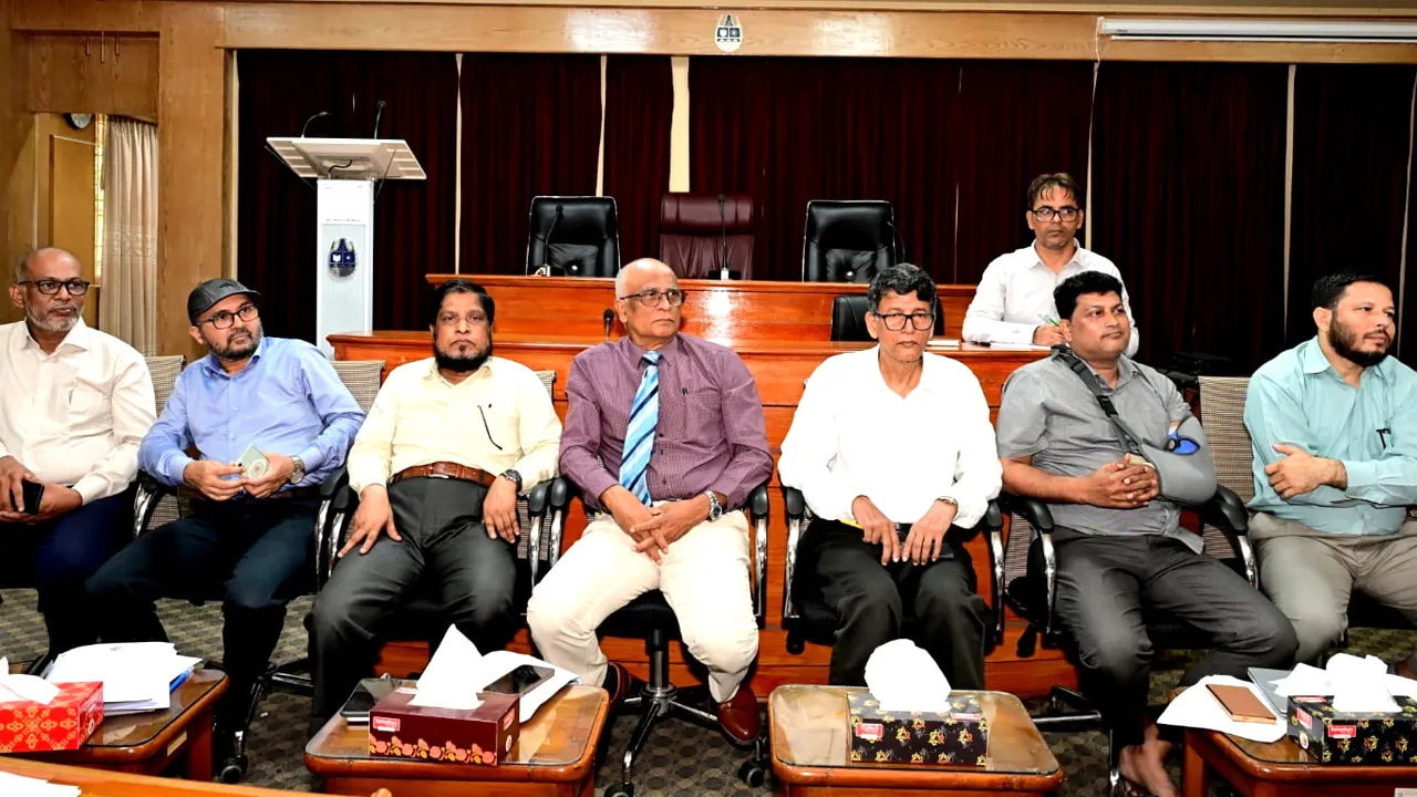 সুষ্ঠুভাবে চাকসু নির্বাচন করতে আইনশৃঙ্খলা সমন্বয় সভা