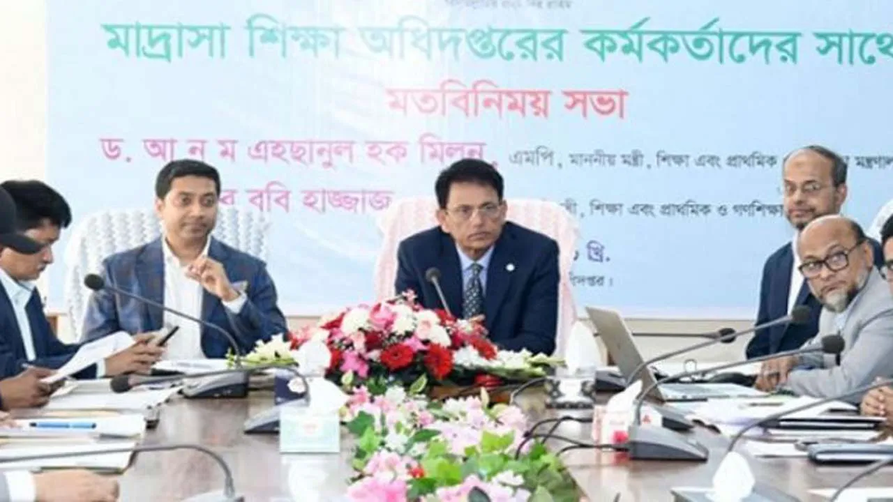 শিক্ষাব্যবস্থায় গুণগত সংস্কার ও দ্রুত কারিকুলাম প্রণয়নের আহ্বান শিক্ষামন্ত্রীর