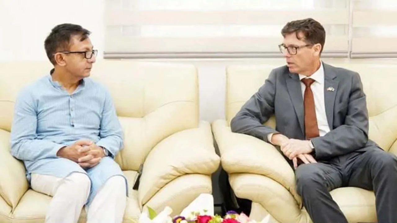 শিল্পমন্ত্রীর সাথে নরওয়ে রাষ্ট্রদূতের সৌজন্য সাক্ষাৎ