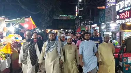 হাসিনার ফাঁসির রায়ে মিরসরাইয়ে জামায়াত-শিবিরের আনন্দ মিছিল