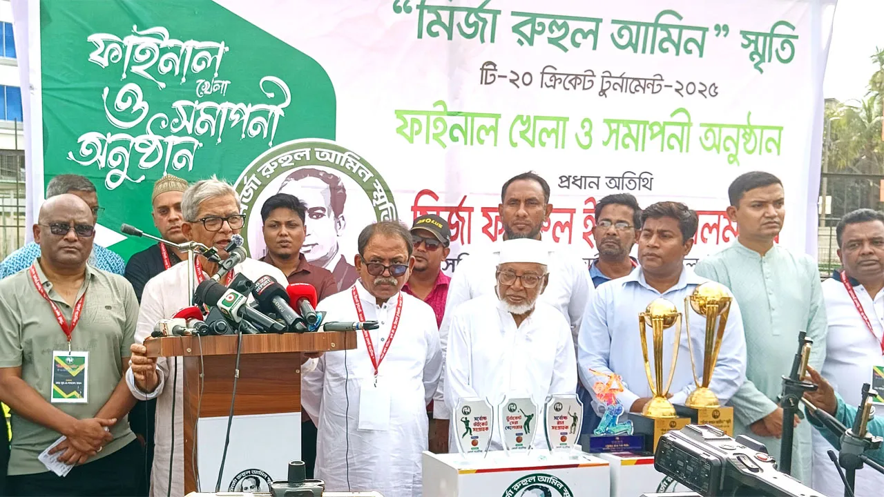 গণঅভ্যুত্থানের সুযোগকে আমাদের কাজে লাগাতে হবে : মির্জা ফখরুল