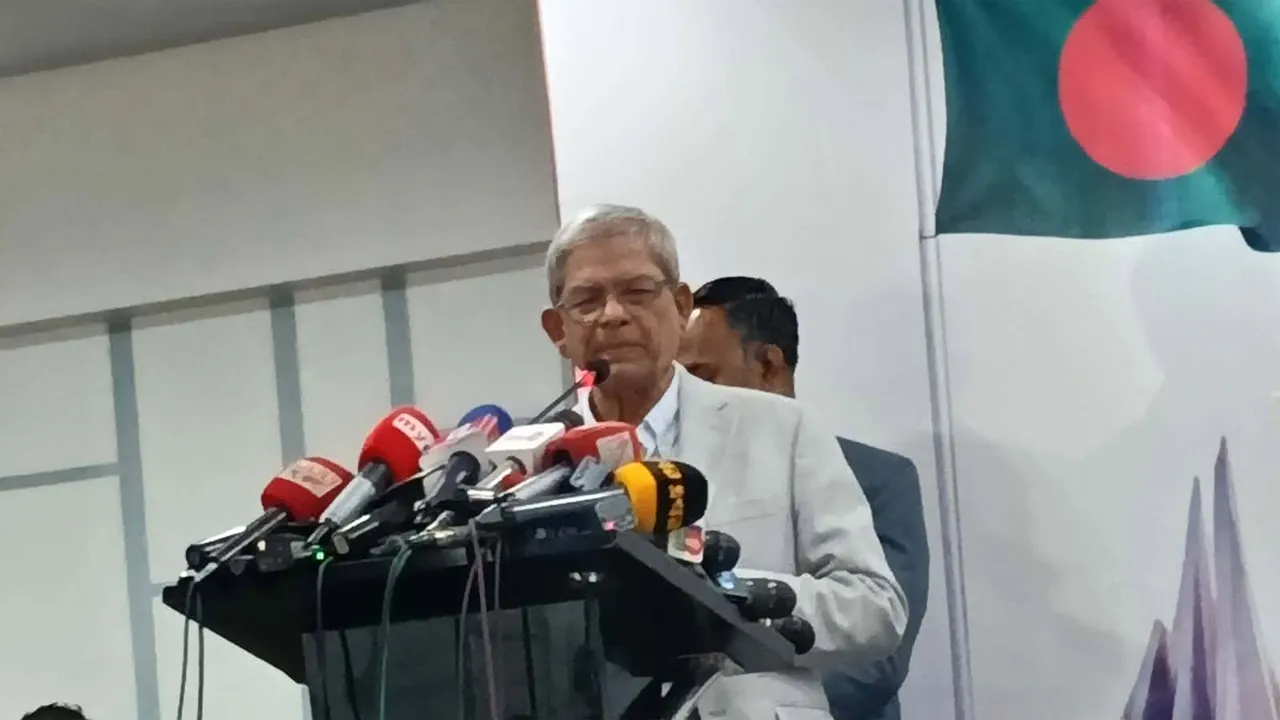 চীনের সাথে বাংলাদেশের সম্পর্ক অবিচ্ছেদ্য : মির্জা ফখরুল
