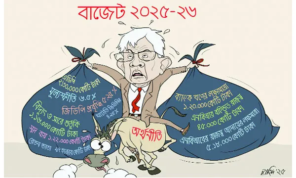 বাজেটে আশাবাদ আছে, ঘাটতি কৌশলে