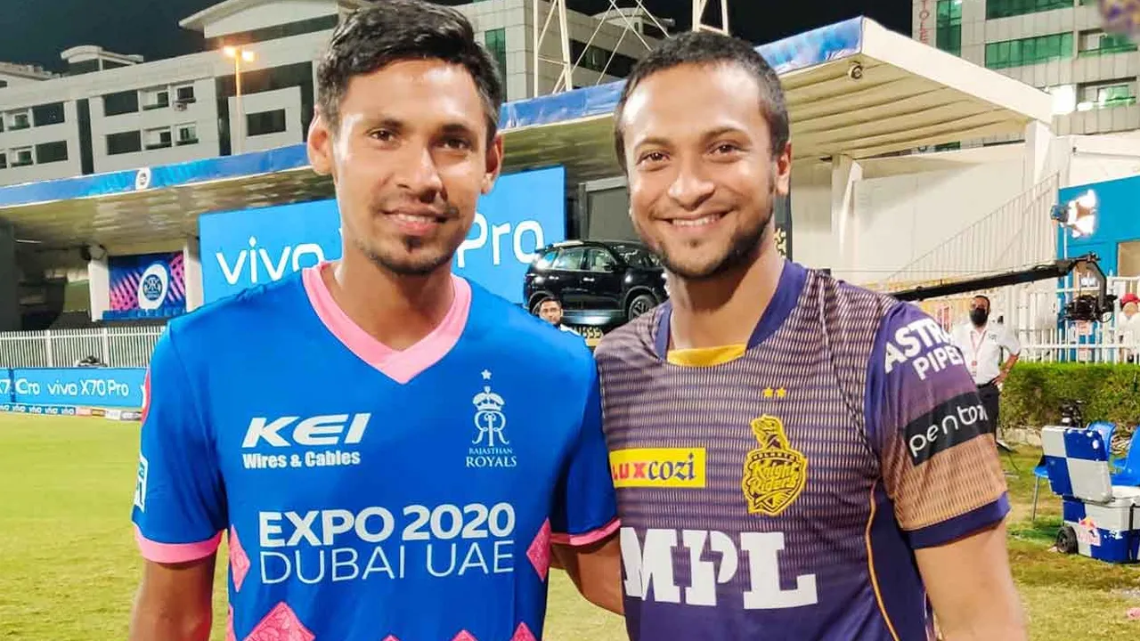 আইপিএল নিলামে মোস্তাফিজ-সাকিব