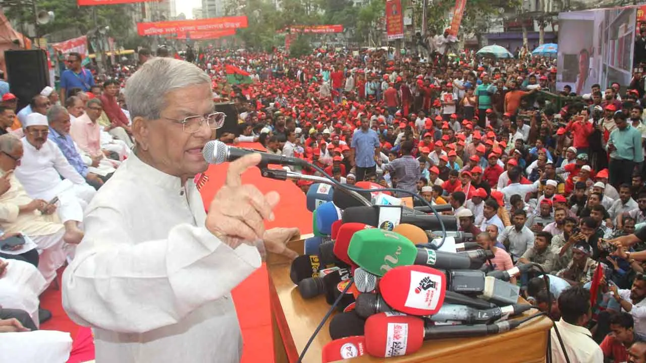 দেশের স্বার্থ ক্ষুণ্ণ হয় এমন চুক্তি না করার আহ্বান মির্জা ফখরুলের