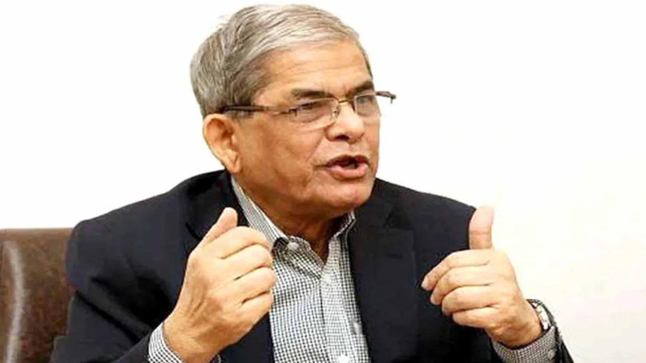হঠাৎ অসুস্থ মির্জা ফখরুল, চিকিৎসা নিচ্ছেন বাসায়