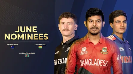 আইসিসি’র মাসসেরার দৌড়ে মোসাদ্দেকের সাথে গিল ও স্মিথের লড়াই