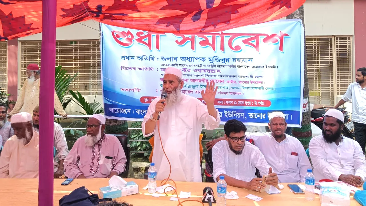 বাংলাদেশে অবশ্যই সুষ্ঠু নির্বাচন হতে হবে : অধ্যাপক মুজিবুর