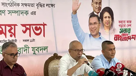 চতুর কথাবার্তা বলে রাজনীতিতে বেশি দিন টিকে থাকা যায় না : যুবদল সভাপতি
