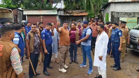 ময়মনসিংহে পুলিশের ওপর হামলা, আটক ১০