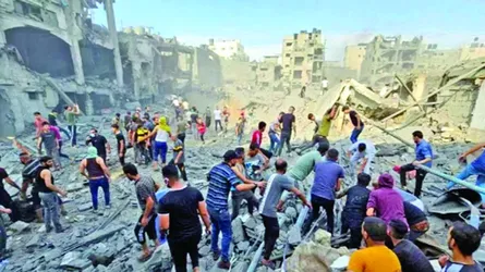 গাজার গণহত্যা ও মেরুদণ্ডহীন বিশ্ব