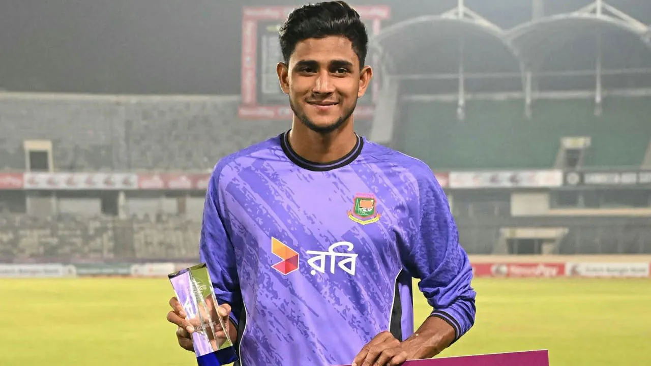 রেকর্ড গড়া বোলিংয়ের পরও পা মাটিতেই নাহিদ রানার