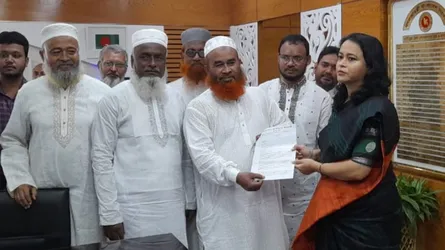 নাটোরে ৫ দফা দাবিতে প্রধান উপদেষ্টা বরাবর জামায়াতের স্বারকলিপি