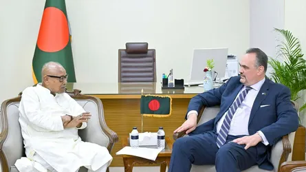 প্রধানমন্ত্রীর রাজনৈতিক উপদেষ্টার সাথে মার্কিন রাষ্ট্রদূতের সাক্ষাৎ