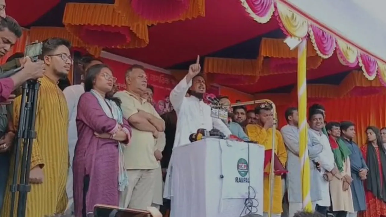 কোনো দলের বিরুদ্ধে নয়, আমরা কথা বলি পুরাতন বন্দোবস্তের বিপক্ষে : নাহিদ