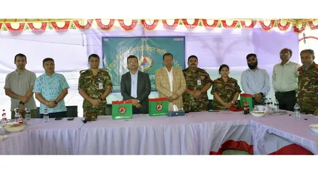 নোবিপ্রবিতে বিএনসিসি ব্যাটালিয়ন ক্যাম্পিংয়ের সমাপনী
