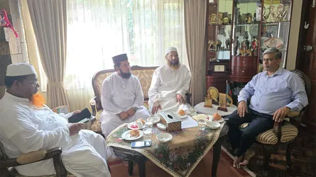 নেপালে বাংলাদেশী রাষ্ট্রদূতের সাথে মামুনুল হকের সৌজন্য সাক্ষাৎ