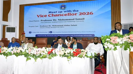 নোবিপ্রবিতে কৃতী শিক্ষার্থী মিট আপ উইথ দ্যা ভাইস চ্যান্সেলর অনুষ্ঠিত
