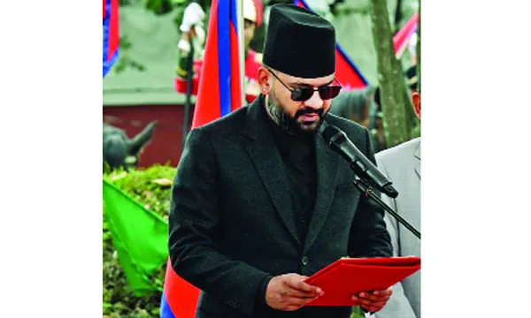 নেপালের নতুন প্রধানমন্ত্রী বালেন্দ্রর শপথ গ্রহণ