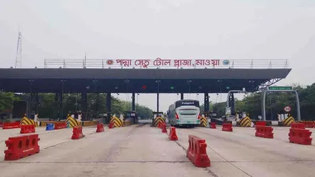 ঈদের দিন পদ্মা সেতুতে টোল আদায় ২ কোটি টাকা