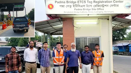 পদ্মা সেতুতে বৃদ্ধি পাচ্ছে ক্যাশলেস টোল সেবা
