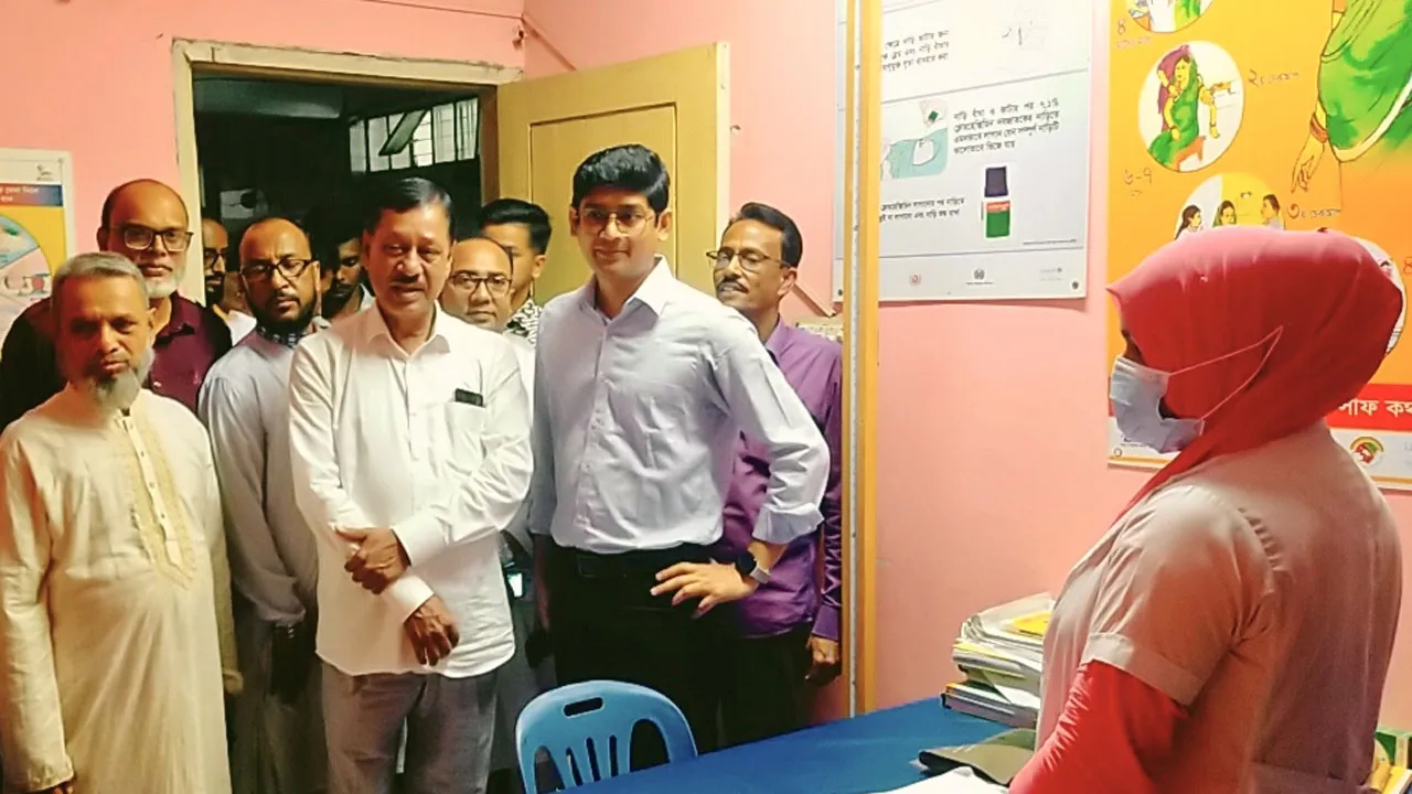 পাকুন্দিয়া স্বাস্থ্য কমপ্লেক্স পরিদর্শনে সংসদ সদস্য মো: জালাল উদ্দিন