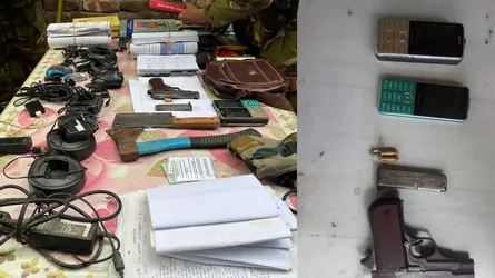 পানছড়িতে ইউপিডিএফের আস্তানা থেকে অস্ত্র ও গোলাবারুদ উদ্ধার