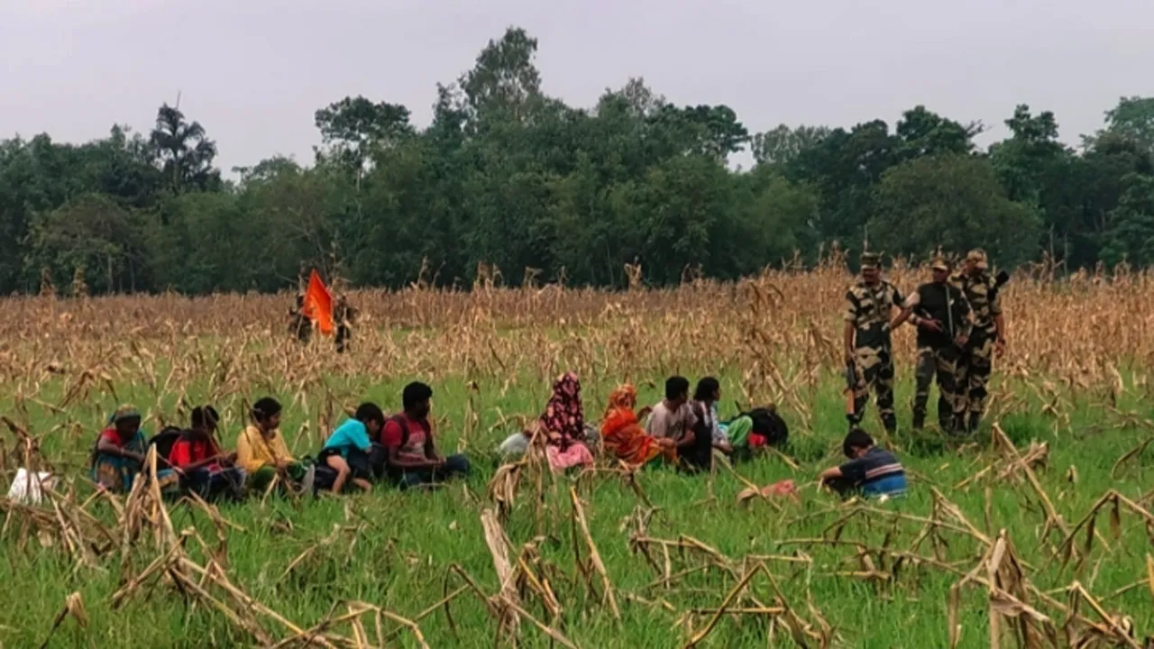 পাটগ্রাম সীমান্তে বিএসএফের পুশইনের চেষ্টা, রুখে দিলো বিজিবি ও এলাকাবাসী
