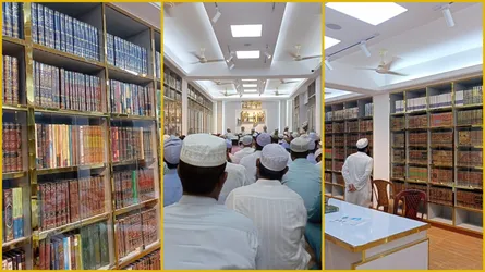 জামিয়া ইউনুছিয়ায় ‘ফখরে বাঙ্গাল’ পাঠাগারের উদ্বোধন